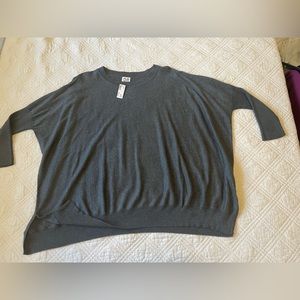 Gray Onesize cotton Planet sweater